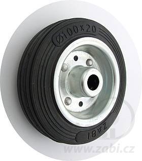 Gumové koleso 100 mm samostatné