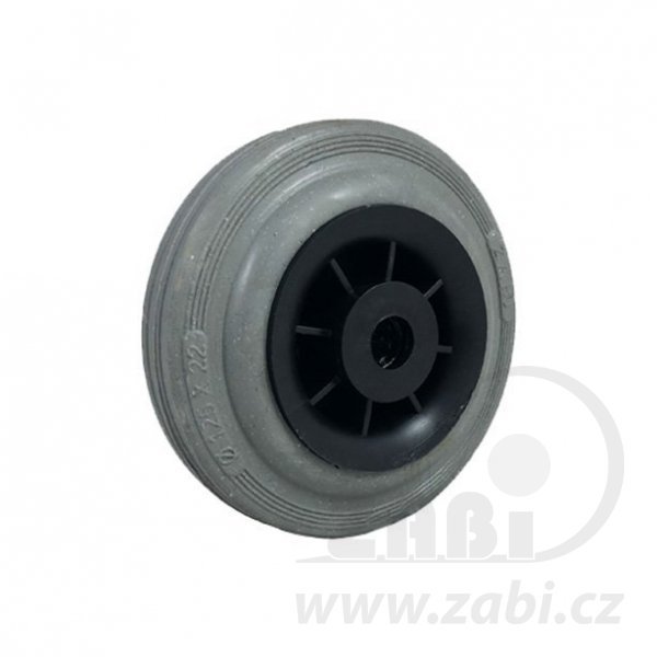 Samostatné gumové koleso 125 mm 