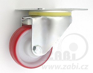 Plastové koleso 80 mm otočná vidlica 