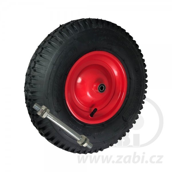 Náhradné pneumatické koleso pre stavebné koliesko 400 mm (4.80/400-8 4PR)