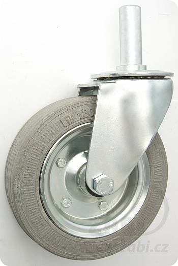 Gumové koleso 200 mm otočná vidlica s čapom