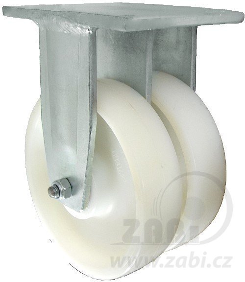 Plastové koleso zdvojené 200 mm