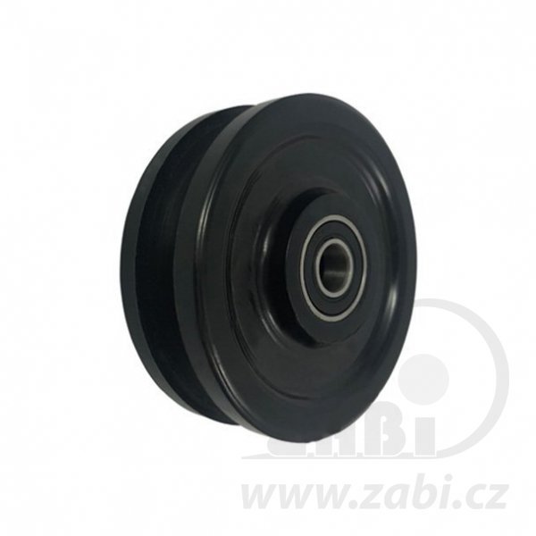 Plastová kladka s ložiskom pre lanko 60 mm 