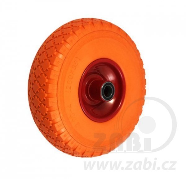 Elastické (plné) koleso 260 mm samostatné pre rudla ZABI (3.00-4)