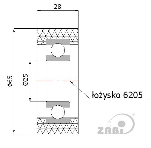 Polyuretánový valček