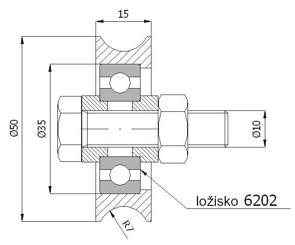 Kladka kovová