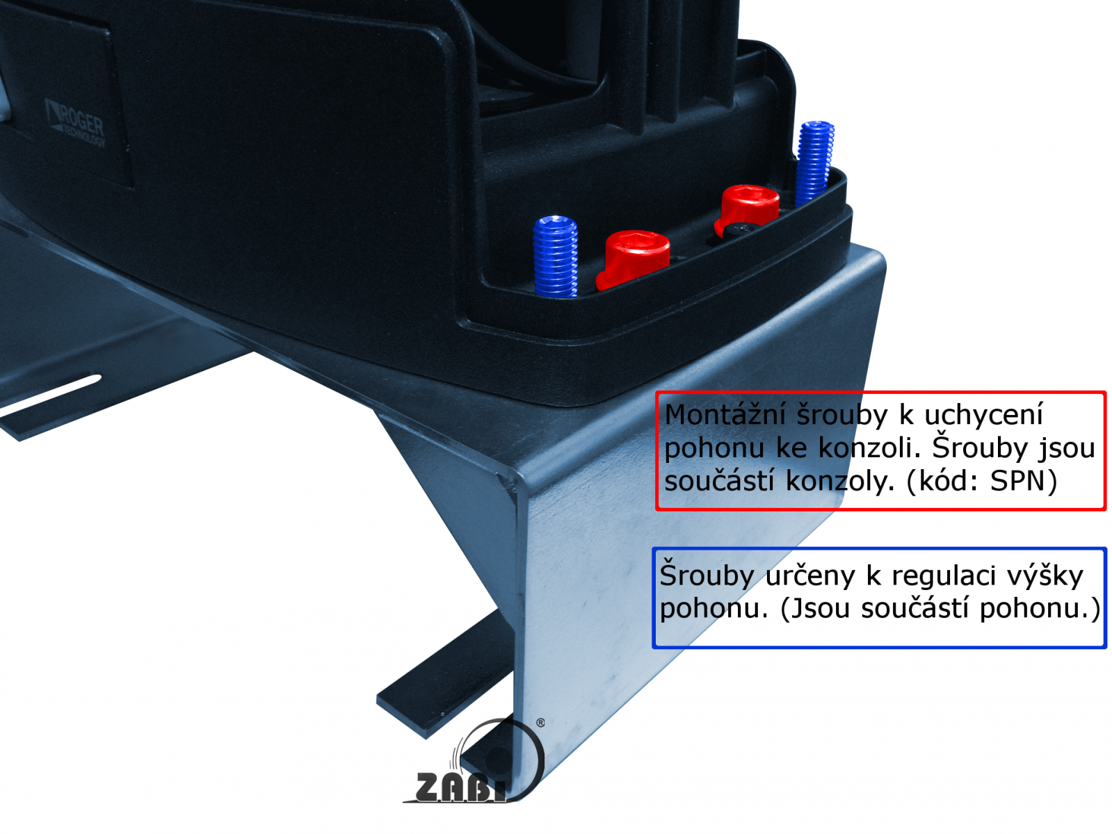 Konzola pro pohon ROGER TECHNOLOGY - série H30