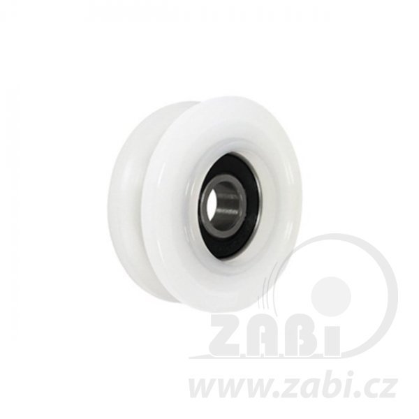 Plastová kladka s ložiskom pre lanko 45 mm