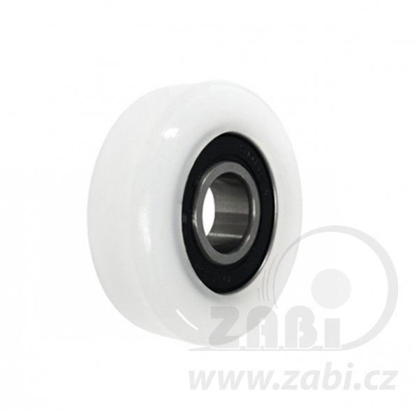 Plastová (polyamidová) rolňa s ložiskom 52 mm ZABI