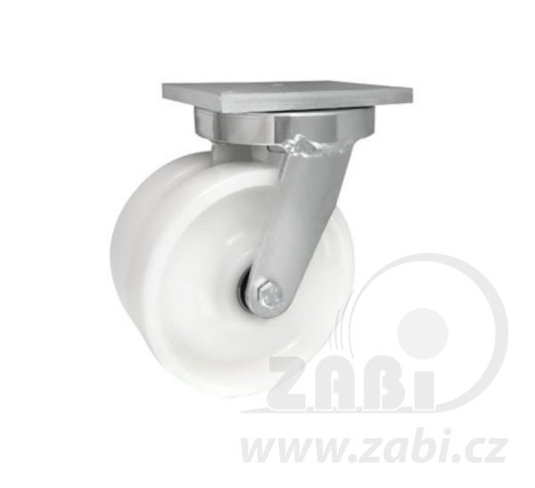Vysokozáťažové dvojité koleso otočné ZABI 200 mm