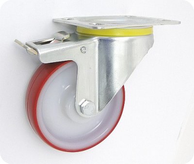 Plastové koleso 100 mm otočná vidlica 