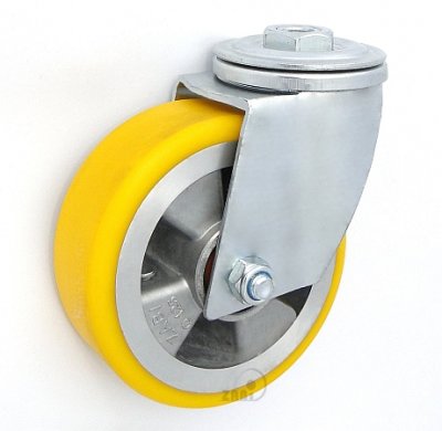 Polyuretánové koleso 125 mm otočná vidlica