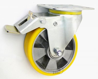Polyuretánové koleso 200 mm otočná vidlica
