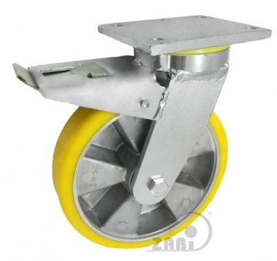 Polyuretánové koleso 200 mm otočná vidlica