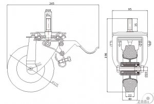 ZABI CZECH s.r.o. - pryzove-kolo-125-mm-otocna-vidlice-s-brzdou-a-cepem-m12-zabi-26mth_m12_tv-1717494663.jpg