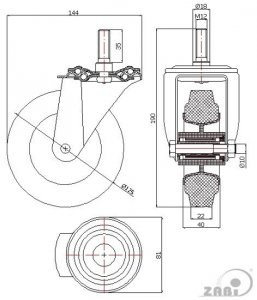 ZABI CZECH s.r.o. - pryzove-kolo-125-mm-otocna-vidlice-s-cepem-m12-zabi-24mst_m12_tv-1717493934.jpg