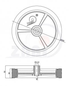 ZABI CZECH s.r.o - univerzalni-kolo-pro-sekacky-zabi-200-mm-1676639452.jpg