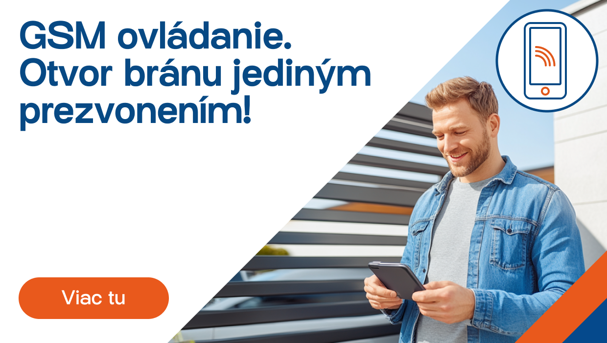 Banner - Akčná ponuka GSM ovladania